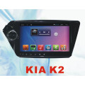 Radio del coche del sistema androide para KIA K2 9inch con el coche DVD